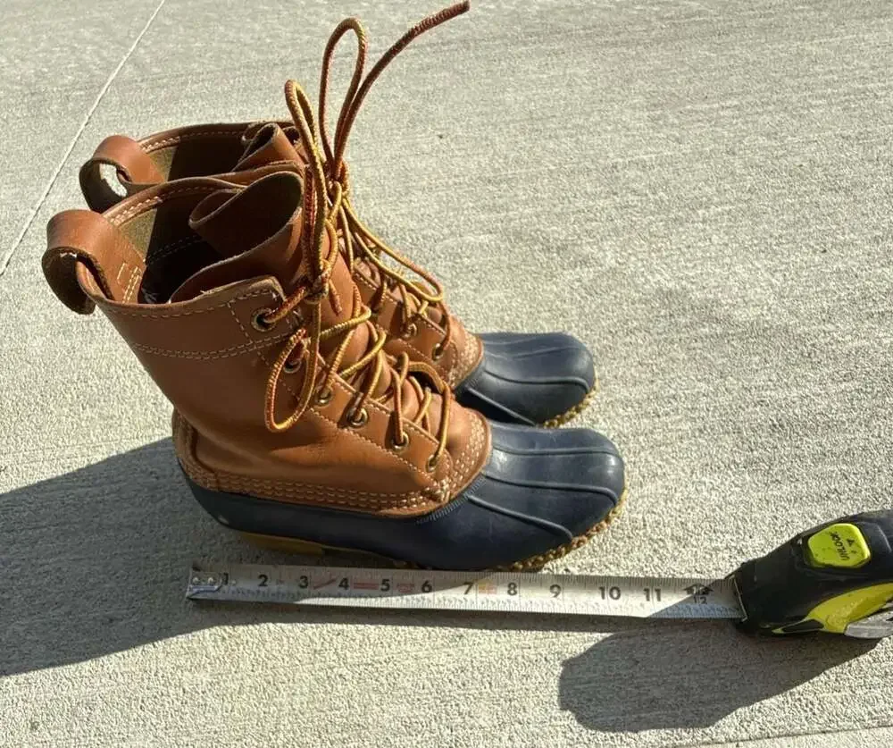 L.L. Bean Original Bean Boots 8-Inch Leather Duck Boots